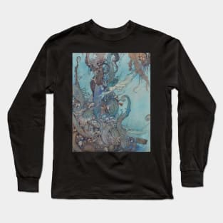 The Little Mermaid - Edmund Dulac Long Sleeve T-Shirt